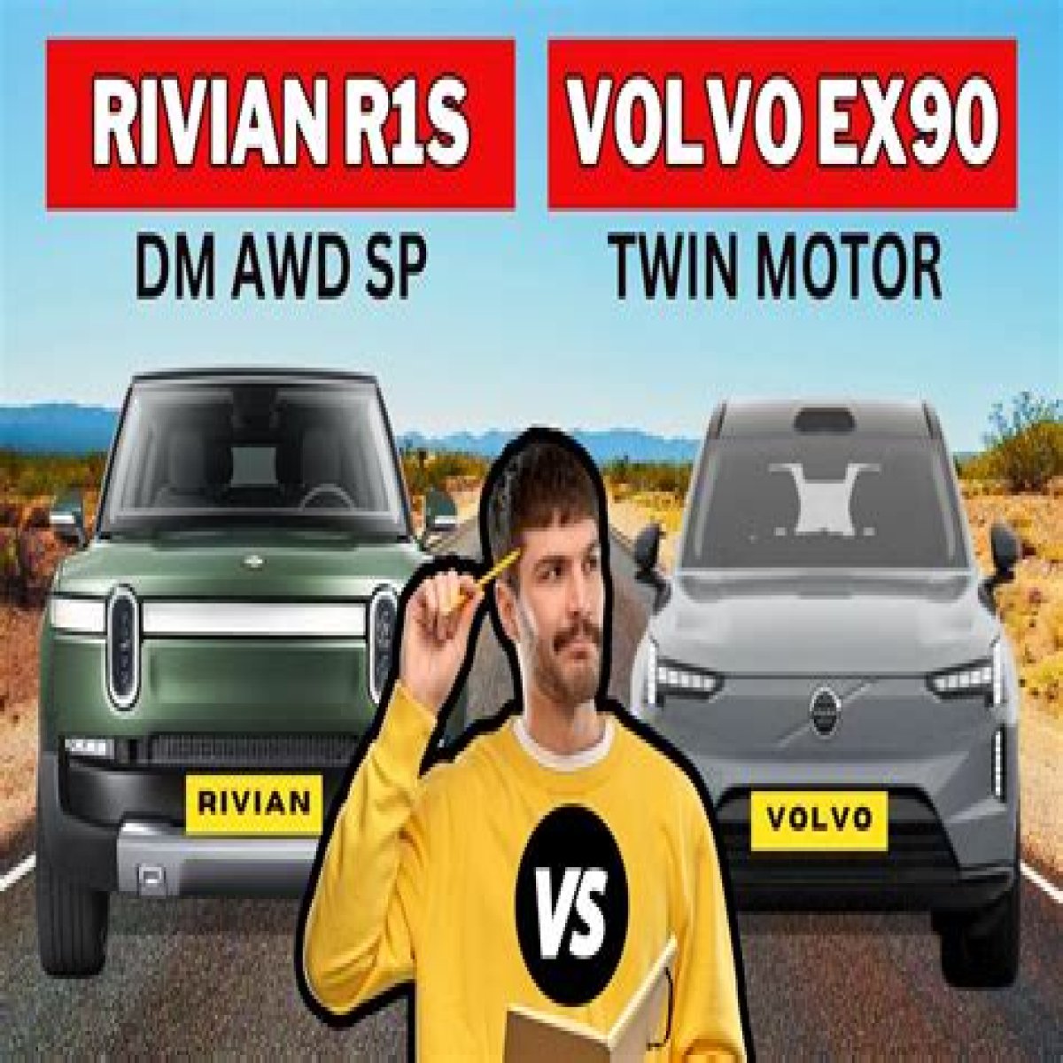 2024 Volvo EX90 VS Rivian R1S Comparison - 21Motoring