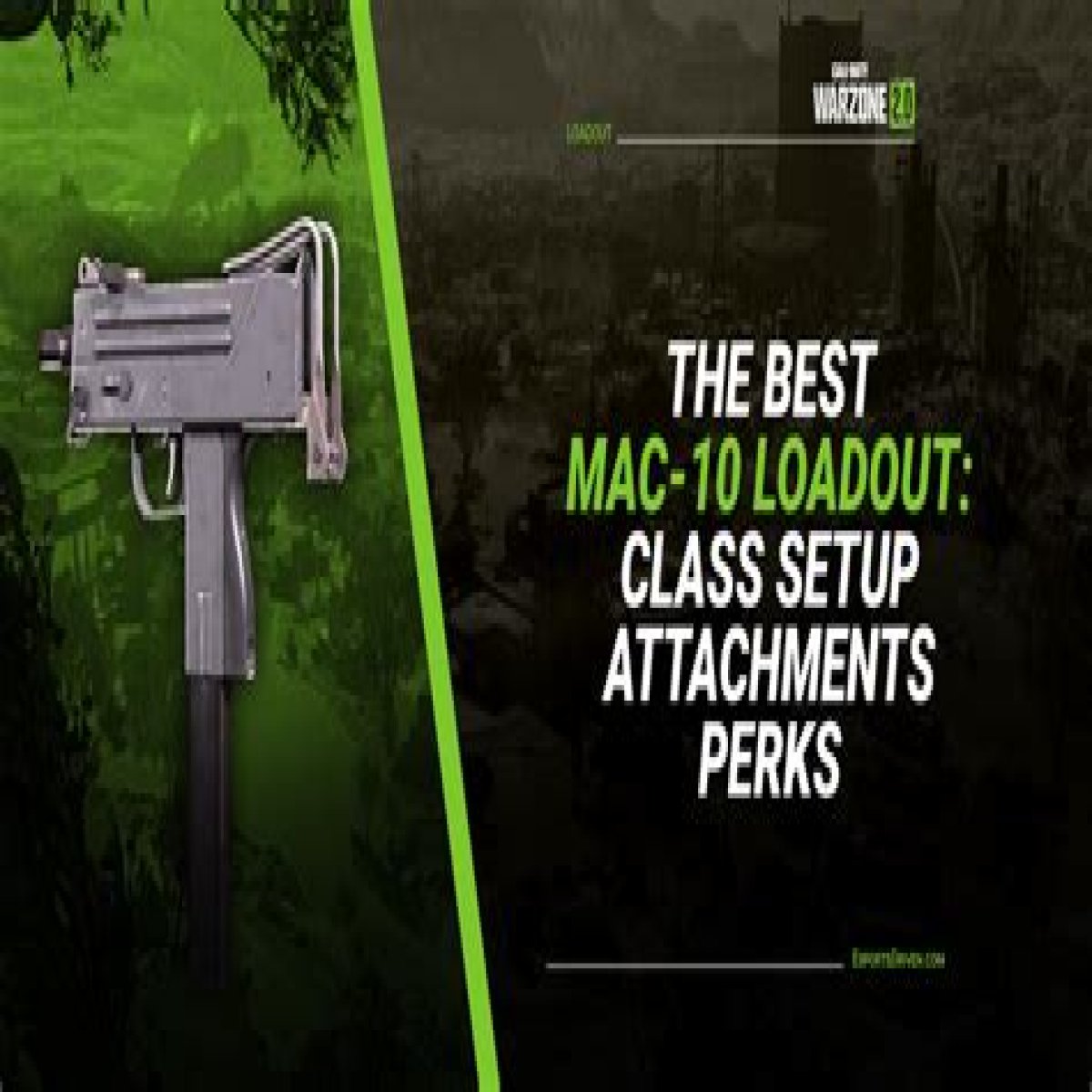 Best MAC-10 Warzone loadout: Class setup, Attachments, Perks