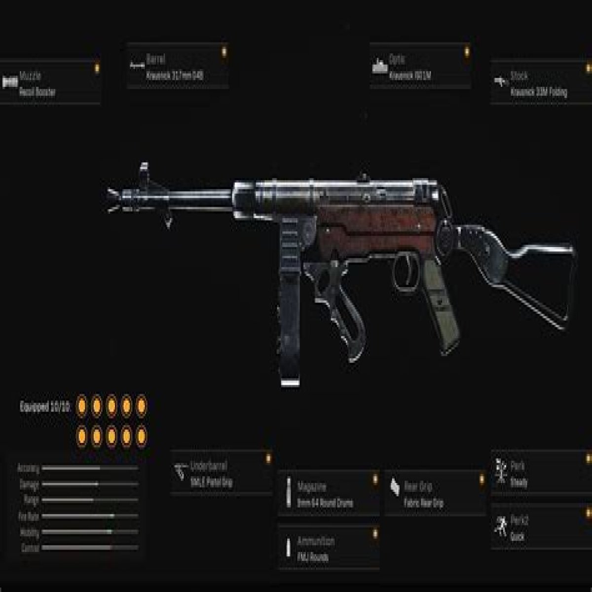 Best MP40 Warzone loadout: Class setup, Attachments, Perks
