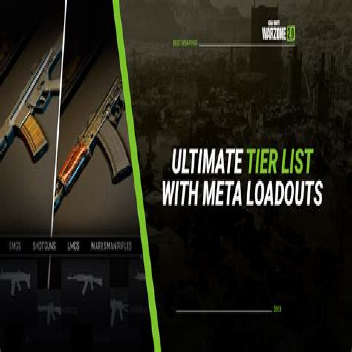 Best Warzone weapons: Ultimate tier list with meta loadouts