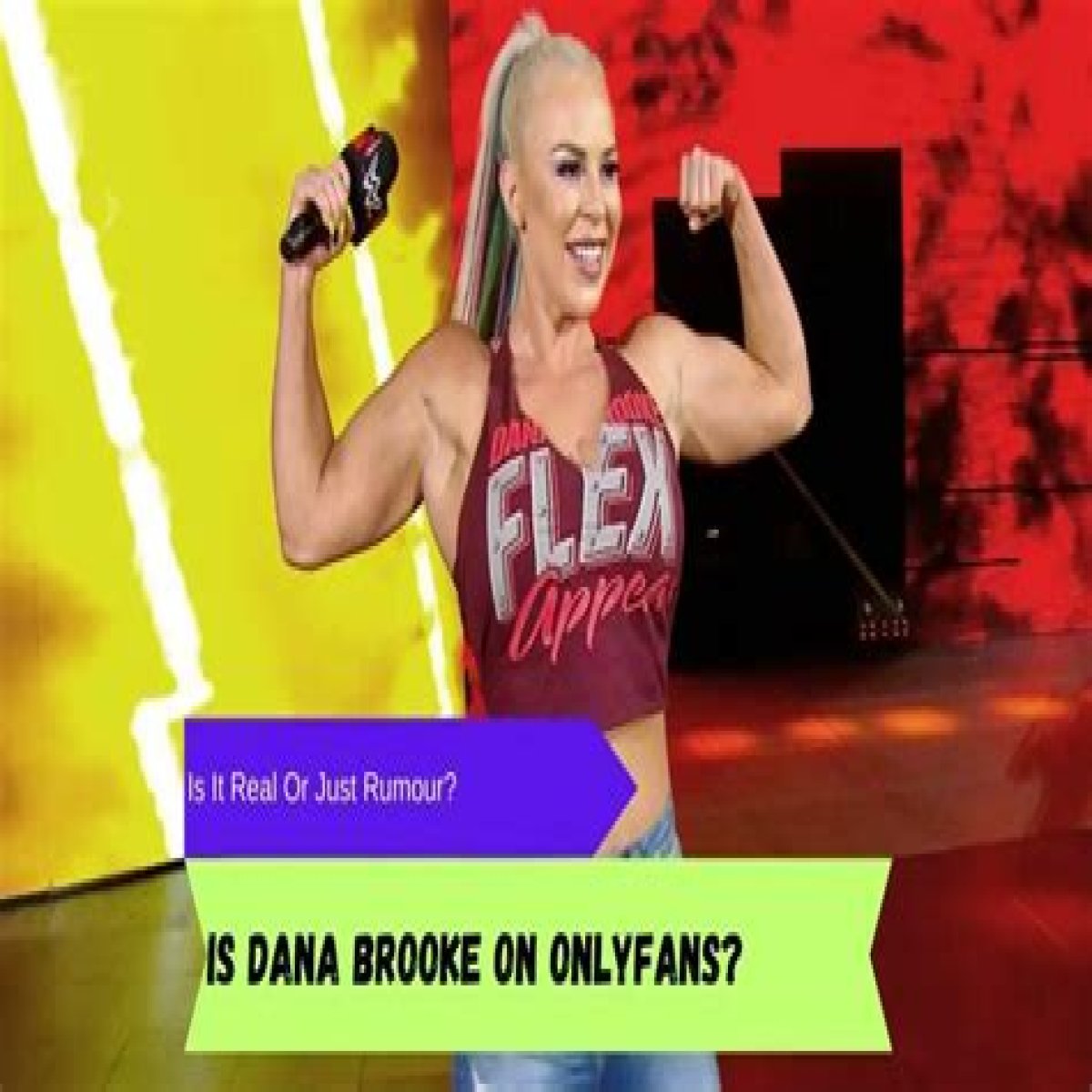 Dana Brooke Opens FanTime Page