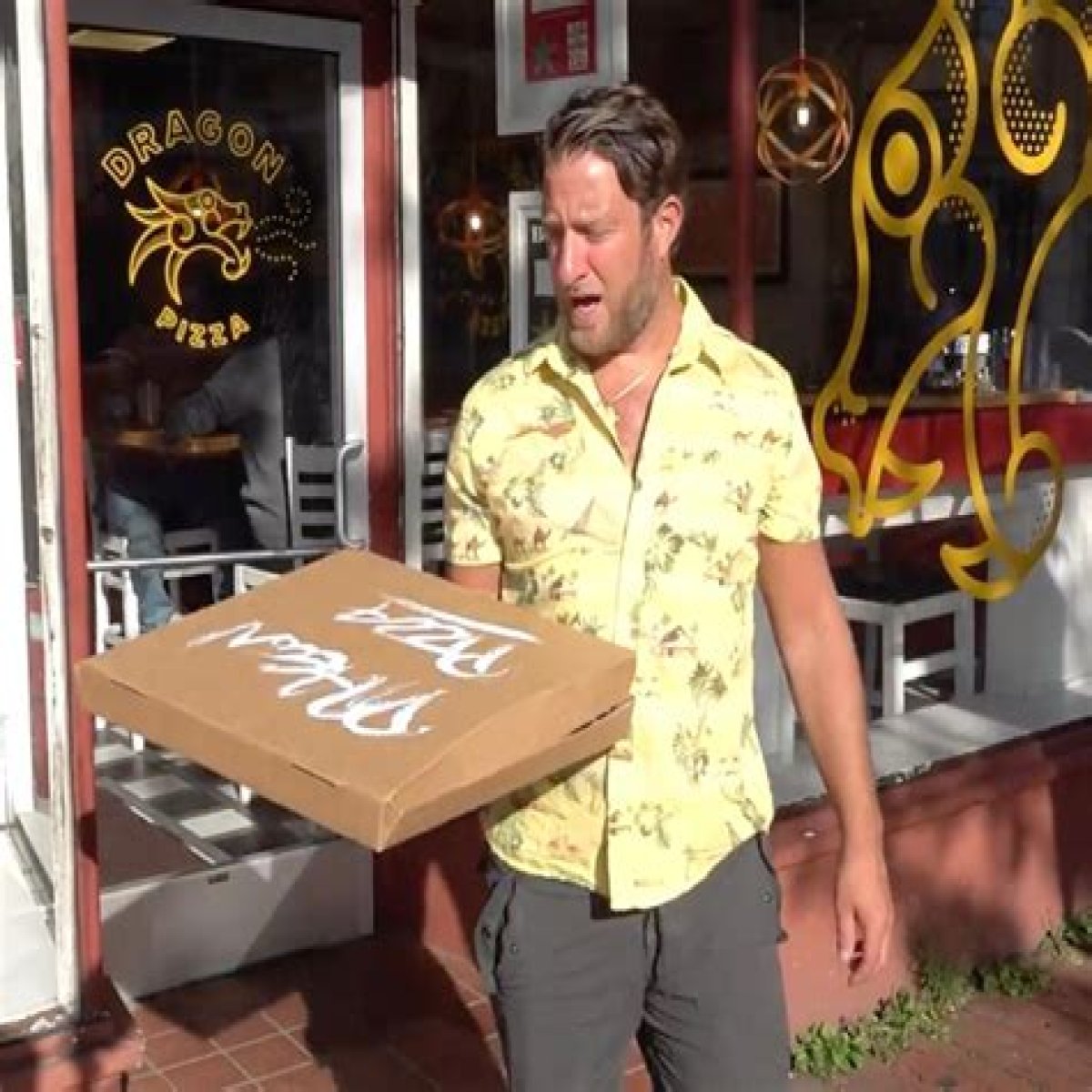 Dave Portnoy and the Owner of Dragon Pizza Got Into a Fairly Extreme Fight