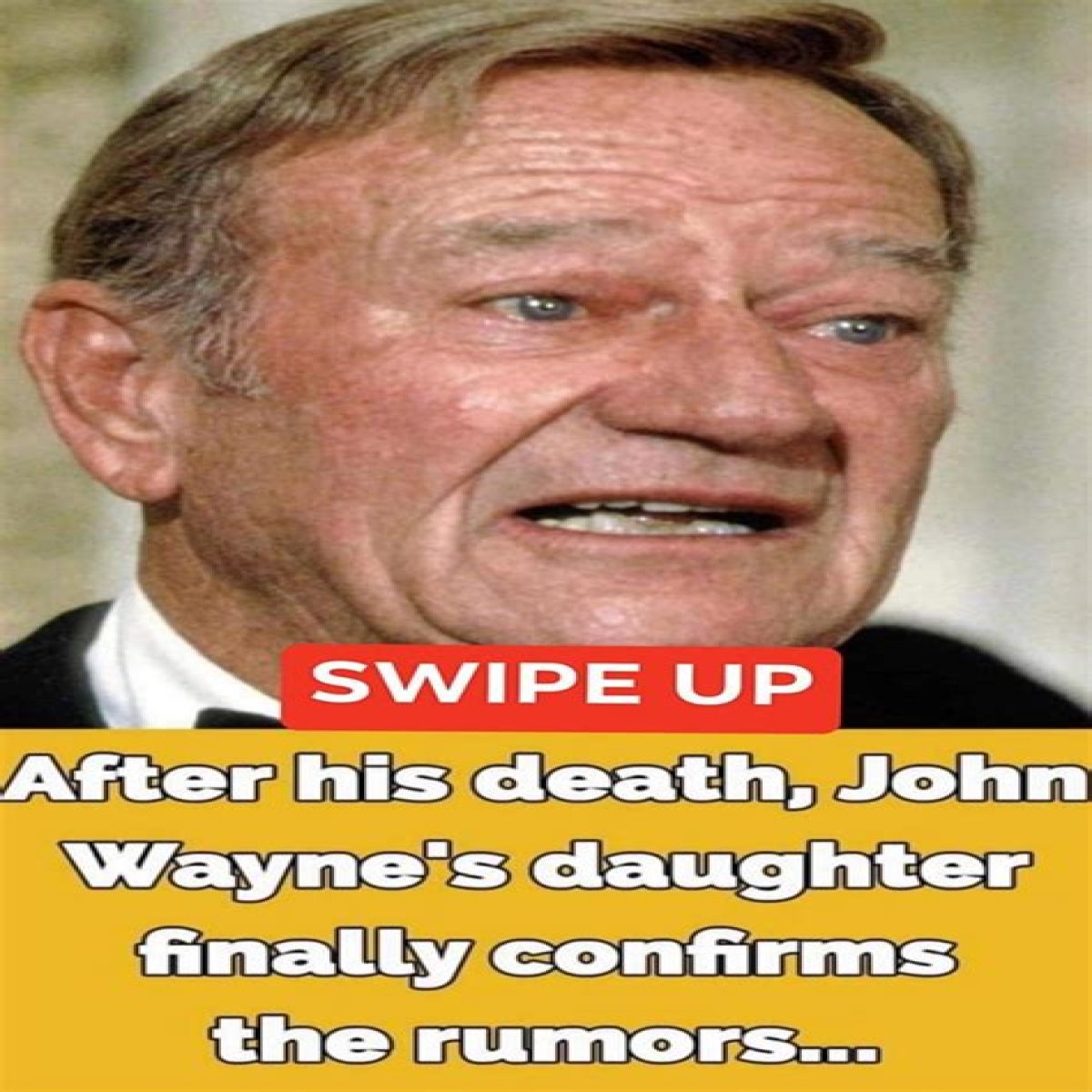 Despite Having 7 Kids, John Wayne Was Buried in Private & His Grave Went Unmarked for 20 Years