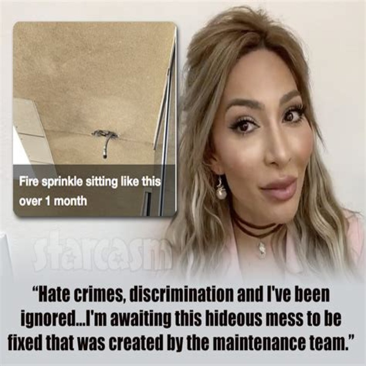 Farrah Abraham Sets Apartment Complex on Fire ... Then Leaves Negative Yelp Review! ·