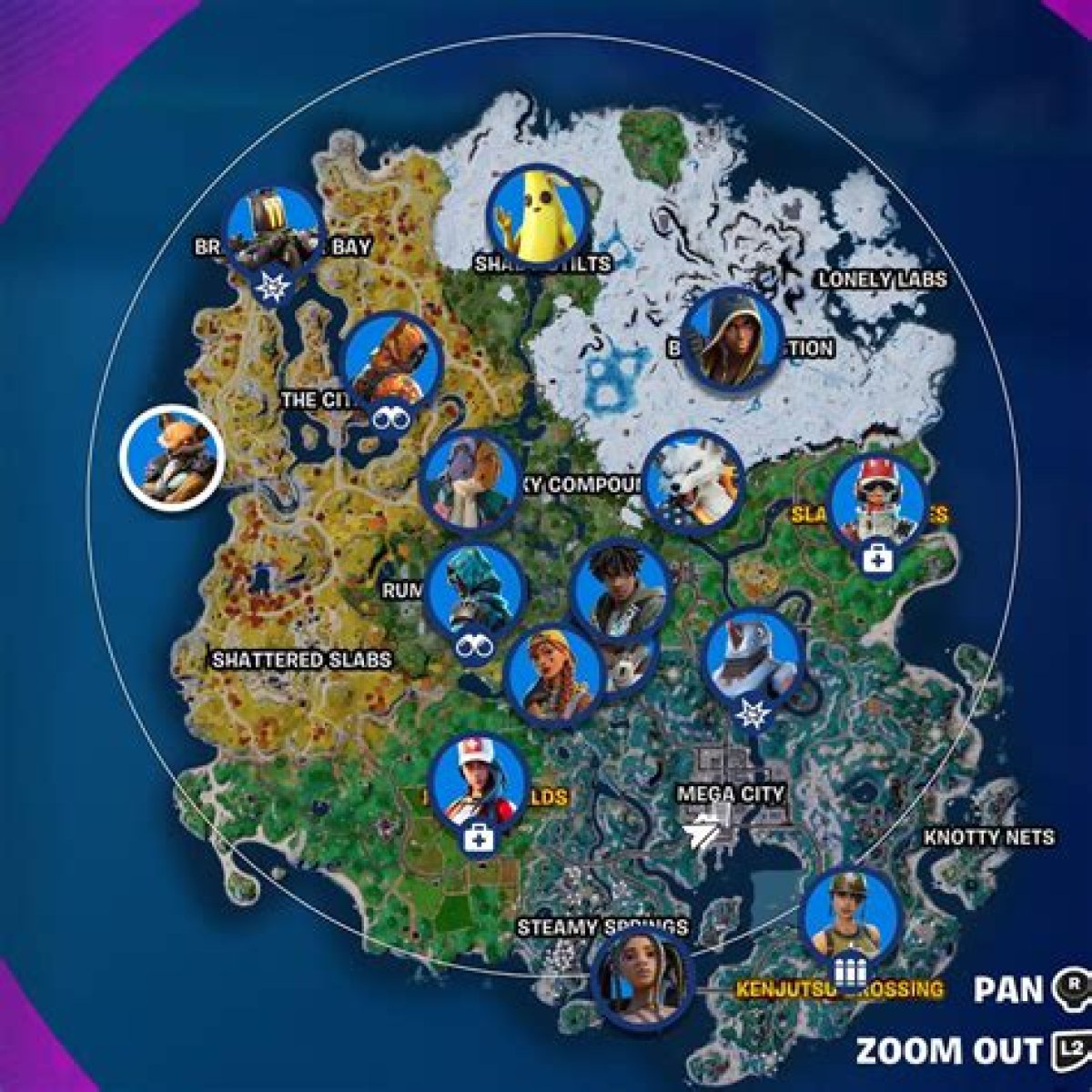 Fortnite character locations: Where to find all NPCs in Chapter 3 Season 3