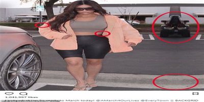 Kim Kardashian Shares Purposefully Photoshopped Image on Snapchat — and Fans Are Still Confused