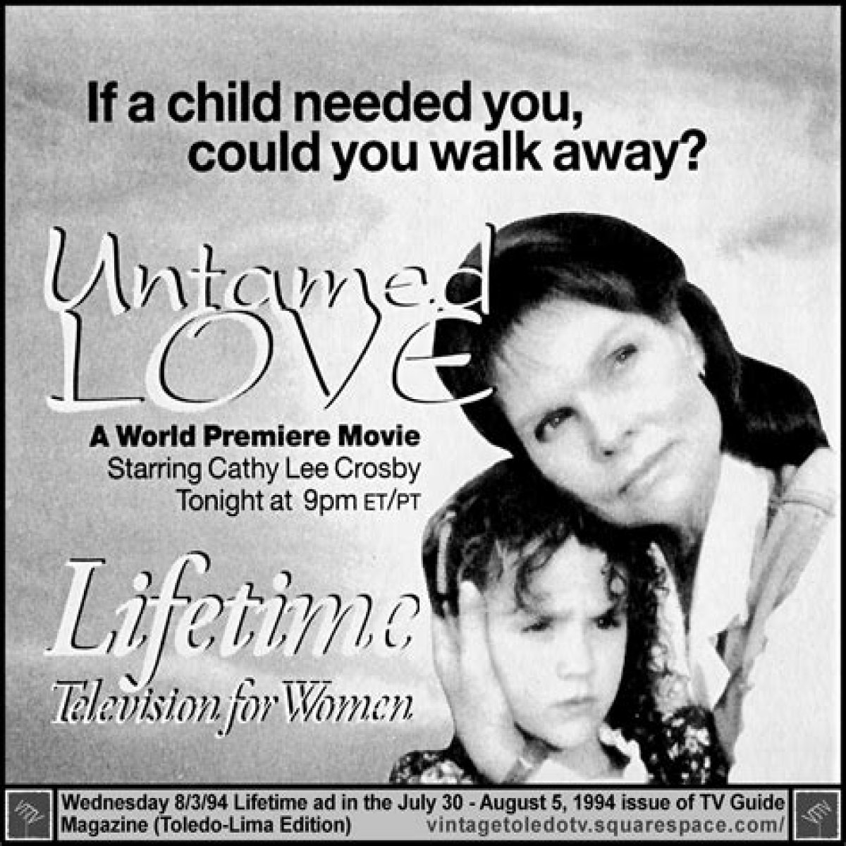 Lifetime World Premiere Movie Untamed Love