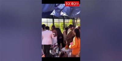 Nigerian singer, Tems spotted at the star-studded Roc Nation pre-grammy brunch with Jay-Z and Beyonce (video)
