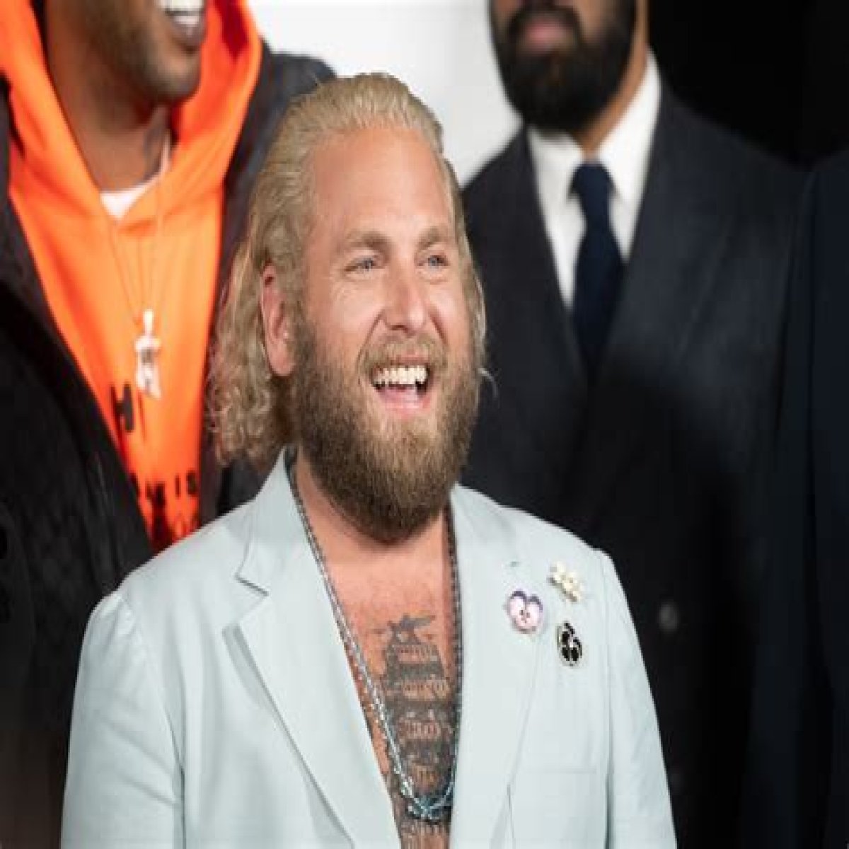 What is Jonah Hill's chest tattoo?